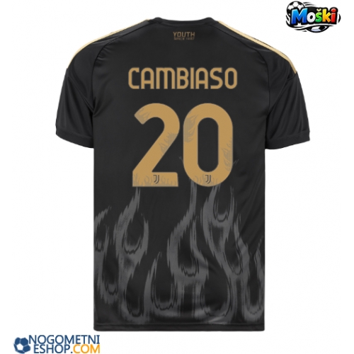 Moški Nogometni dresi Juventus Andrea Cambiaso #20 Tretji 2026-27 Kratek Rokav
